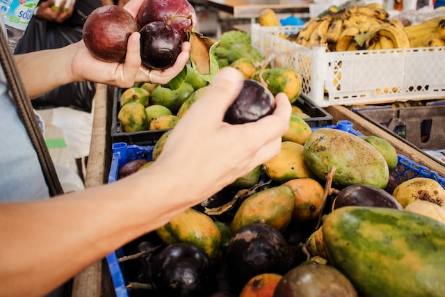 Local market produce fort de france Martinique
