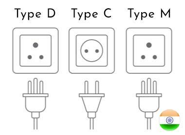 india outlet socket type