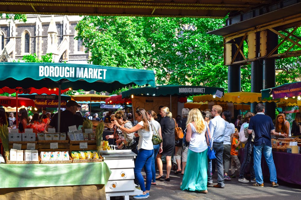 Borough Market Street Food London